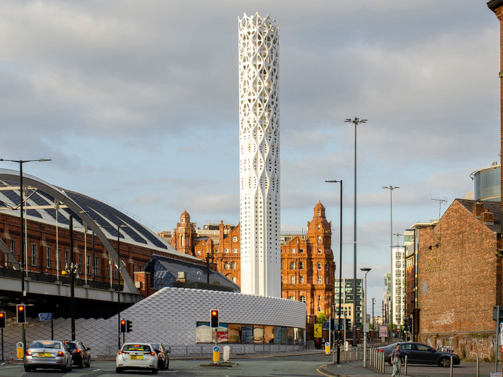 Tonkin Liu: инновационная башня в Манчестере