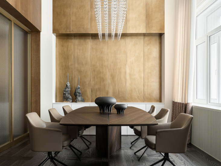 Частный офис для руководителя крупной компании: проект TOU Architects в Москве