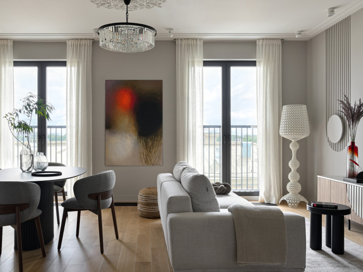 Квартира с атмосферой Петербурга для семьи из Швейцарии: проект студии Formoza