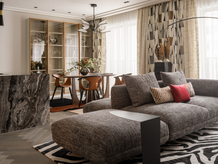 Квартира для семьи коллекционеров в Москве: проект Be Home Buro