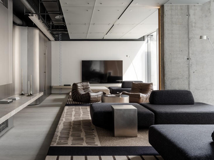 Общественные пространства для отдыха, общения и работы в клубном доме Logos: проект DA bureau