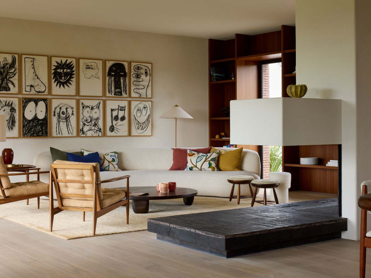 Дом дизайнера Жюли Тьер в Бельгии: наедине с природой