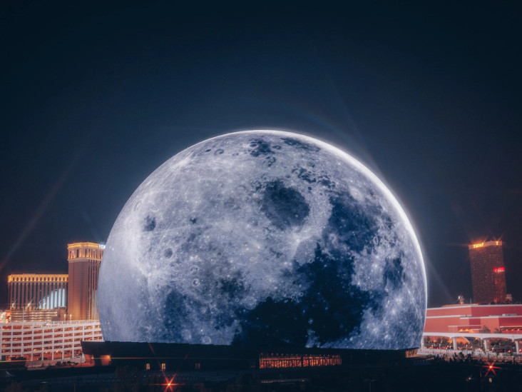 MSG Sphere в Лас-Вегасе: самый большой сферический экран в мире