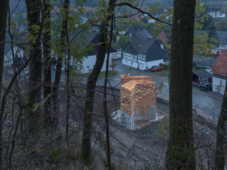 Christoph Hesse Architects: смотровые площадки в немецкой деревне