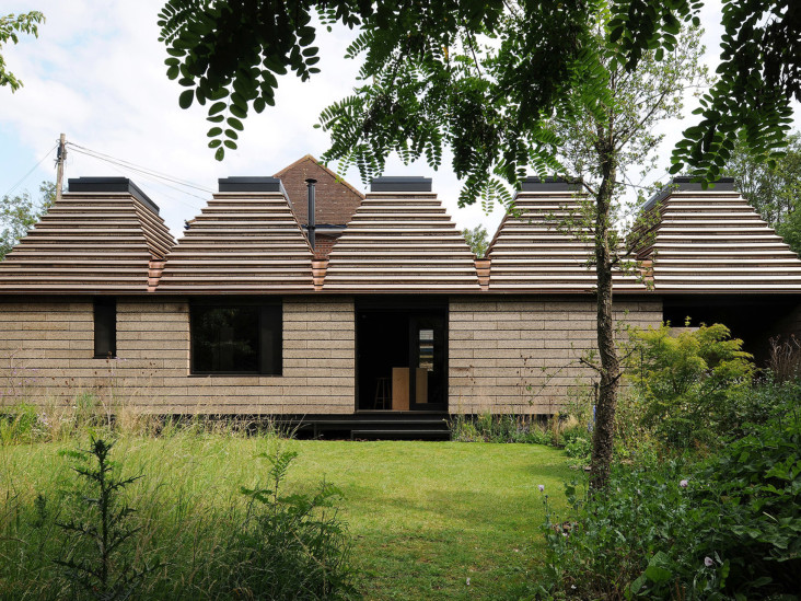CSK Architects: пробковый дом на берегу Темзы
