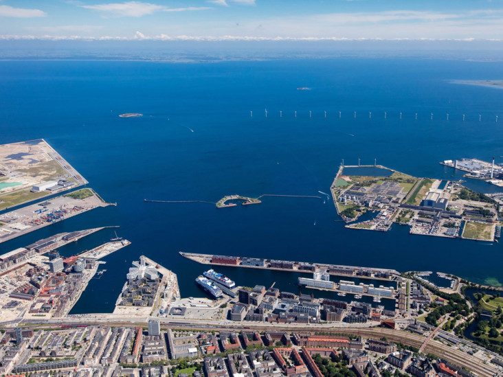 Искусственный остров у побережья Копенгагена