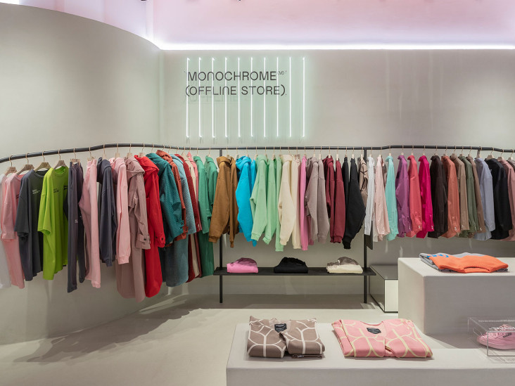 Room Design Büro: второй бутик Monochrome в Москве