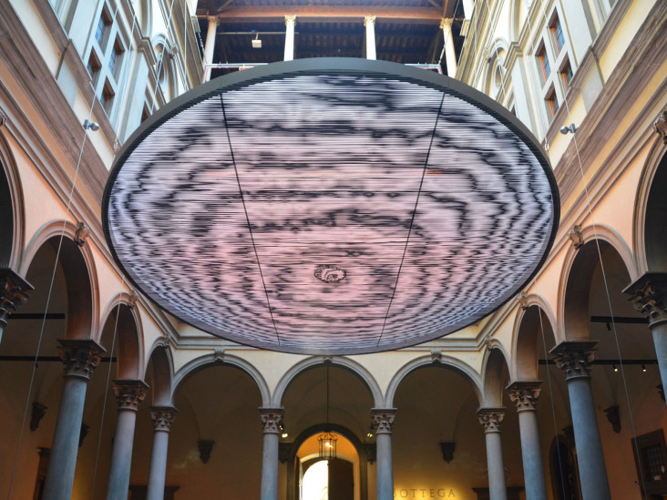 Выставка Олафура Элиассона в Palazzo Strozzi