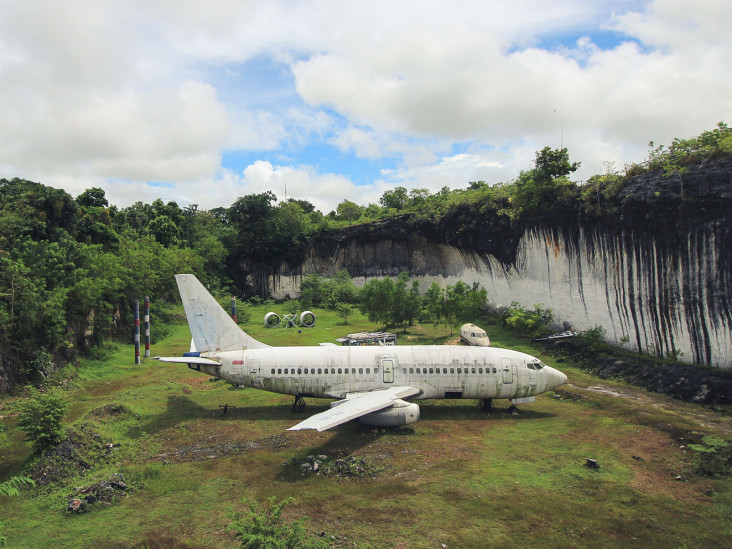 Вилла-самолет на Бали