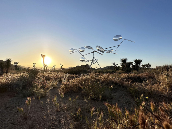 Скульптуры Винсана Леруа в калифорнийской пустыне