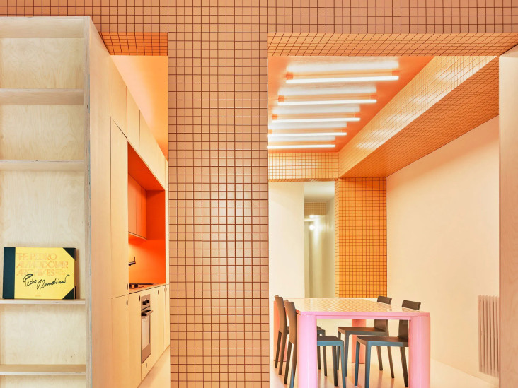 Гонсало дель Валь и Тони Геллаберт: квартира с необычной планировкой в Мадриде