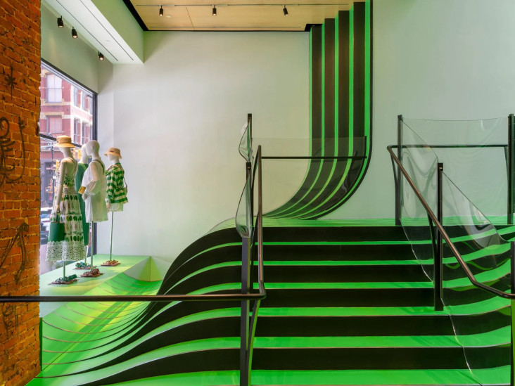 Обновление бутика Longchamp от Heatherwick Studio