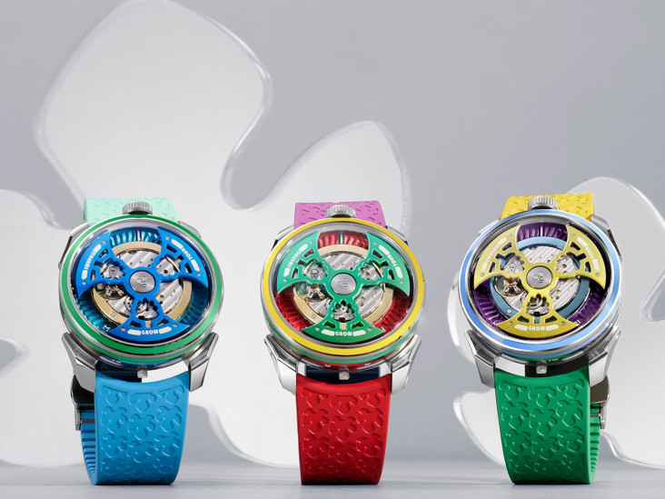 Красочные часы от Йинки Илори: дебют дизайнера в часовом искусстве