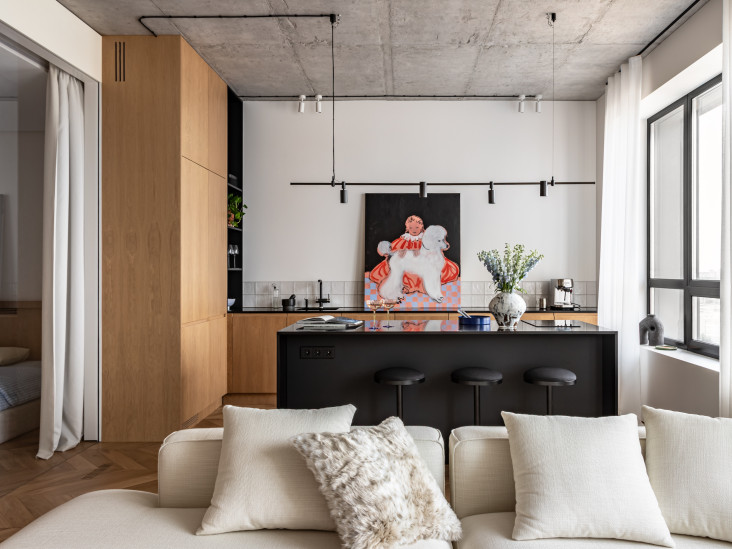 Квартира 58 кв. метров для творческого экономиста: проект Ирины Лебедевой