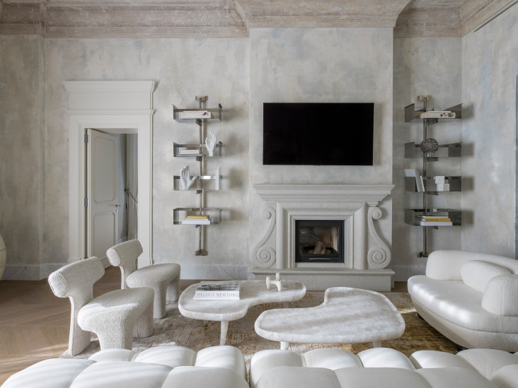 Квартира на юге Франции с видом на море по проекту Ксении Яшвили