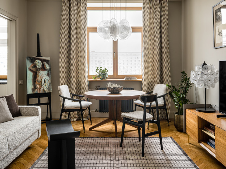 Квартира на острове Балчуг в центре Москвы: проект студии Montein