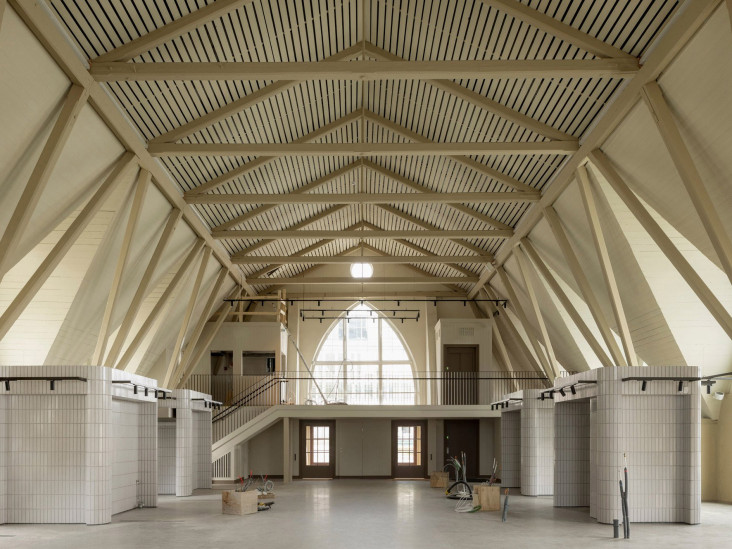 Реконструкция исторического рынка в Швеции от White Arkitekter