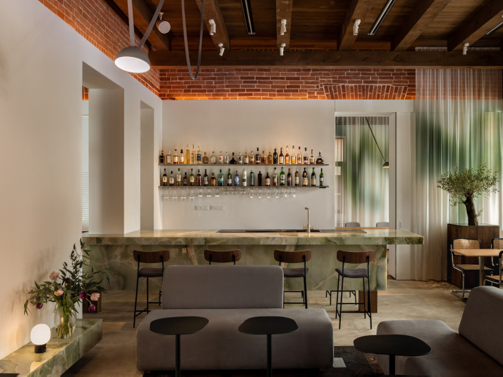 Итальянский ресторан AVE Bistro в Краснодаре: проект DA bureau