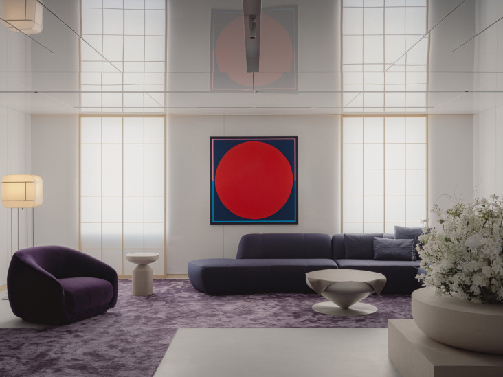 Модернизм и палитра японской аристократии: VIP-лаундж по проекту студии I IN