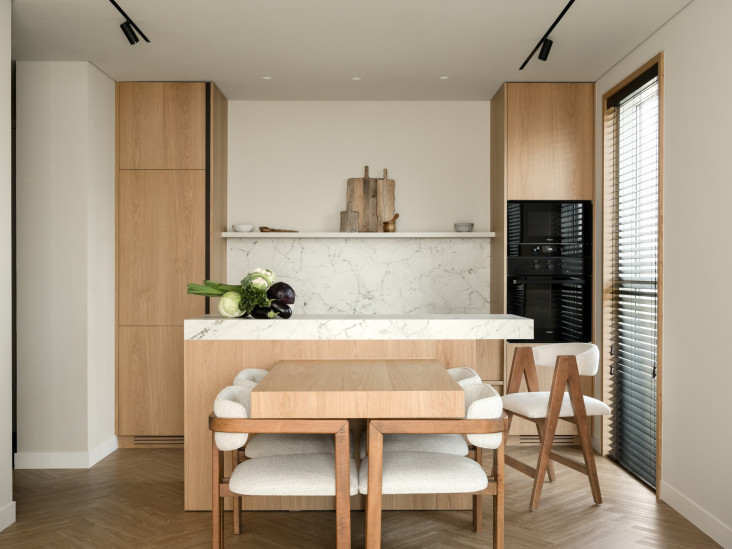 Уютные апартаменты в Дубае по проекту Elamo Studio: подарок молодоженов для родителей