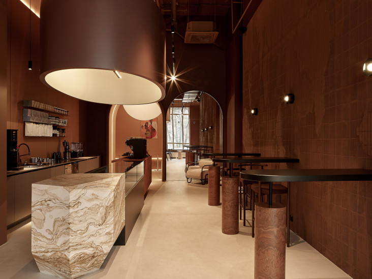 Уютная кофейня Mocca в Перми: проект Kochenevskikh Bureau