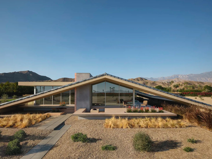 Дом по проекту Роберта Стоуна в Палм-Спрингс: геометрия в пустыне