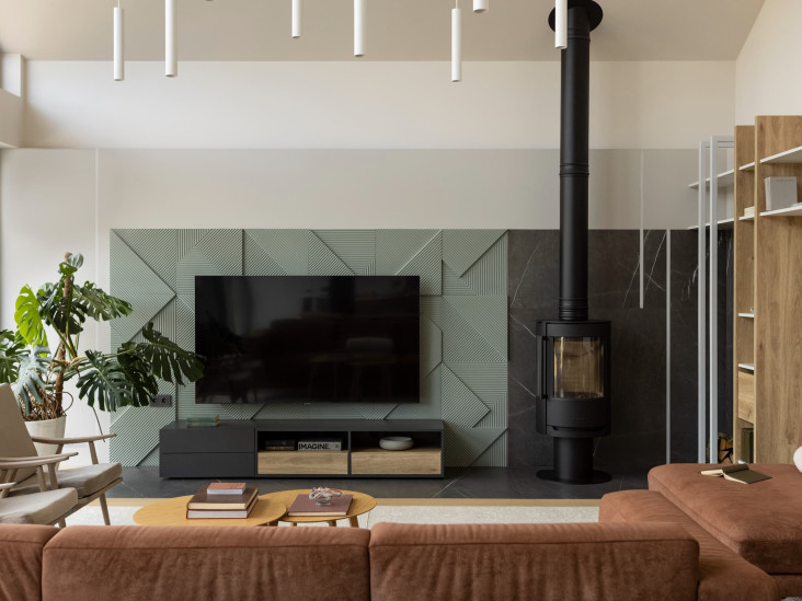 Загородный дом для креативной семьи: проект Татьяны Манцевич в Заславле