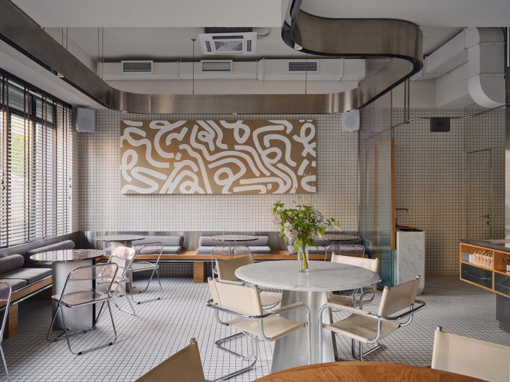 Ресторан Mere: проект бюро SNOB Architects в Петербурге