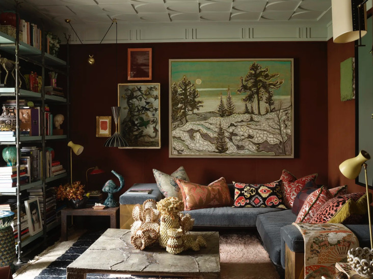 Квартира дизайнера Хьюберта Зандберга: максимализм на 45 кв. метрах