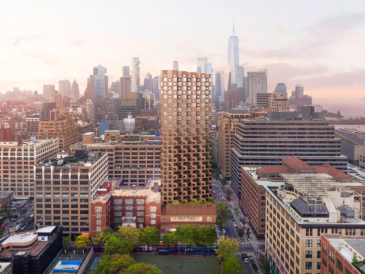 Herzog & de Meuron: проект доступного жилья на Манхэттене