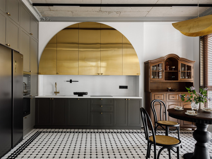 Эклектичный интерьер с элементами классики: проект Инги Маковецкой