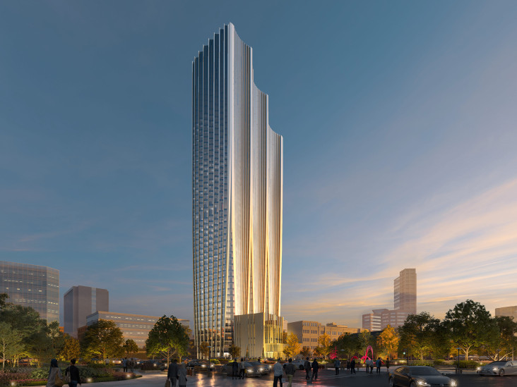 Zaha Hadid Architects: небоскреб NICFC в Тайбэе