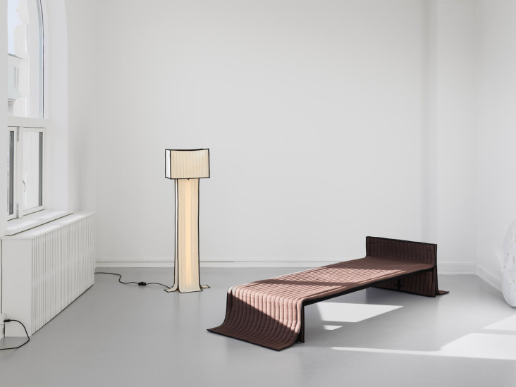 Мебель Ларке Рём в Копенгагене: текстиль как визуальный язык