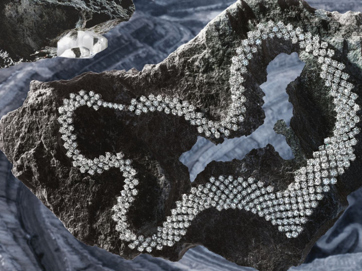 Северная природа в рекламной кампании украшений Alrosa Diamonds