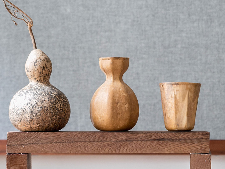 Сосуды из тыкв как альтернатива пластиковой посуде: проект студии CRÈME