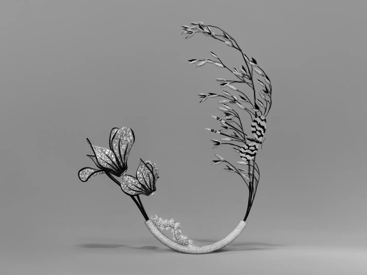 Boucheron Carte Blanche Impermanence: ювелирная коллекция, вдохновленная искусством икебаны