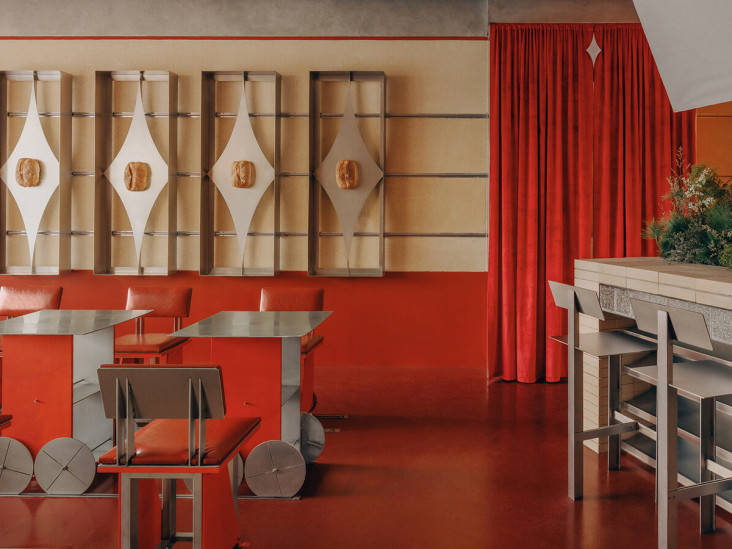 Кафе в Китае по проекту бюро aptdotapt: архитектура как сценарий движения
