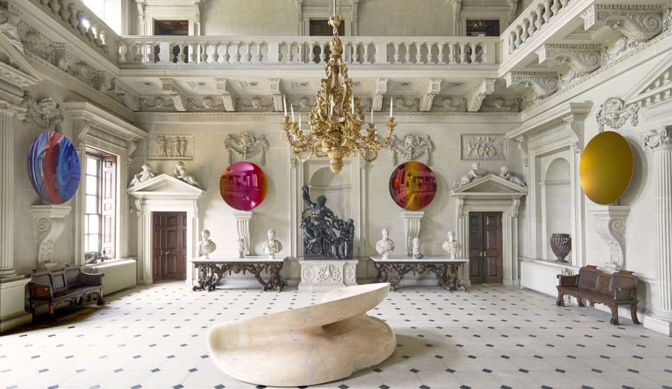 Искусство Аниша Капура на выставке в Хоутон-холле