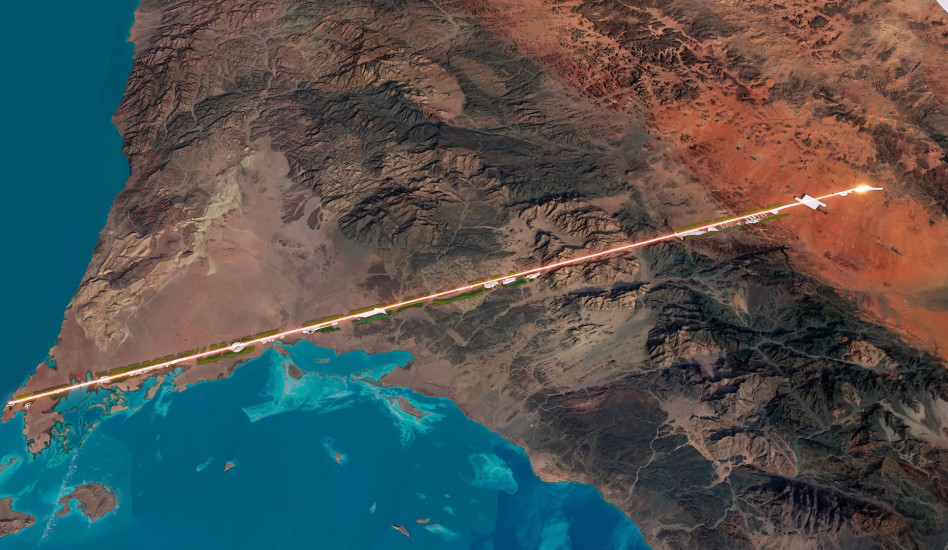 В Саудовской Аравии построят уникальный горизонтальный мегаполис