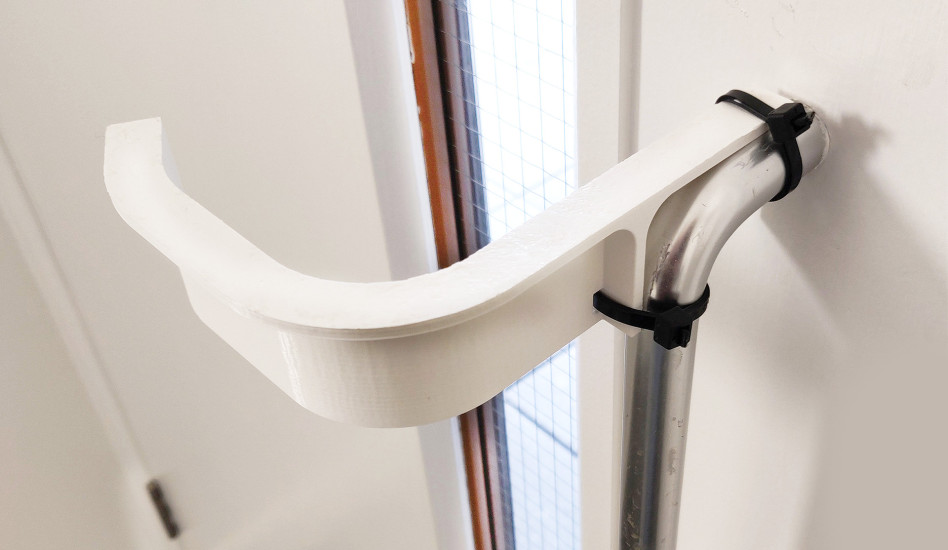 Дизайн против коронавируса: безопасная дверная ручка