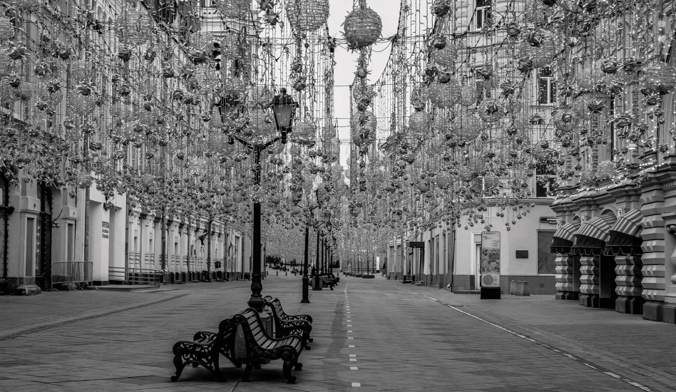 Москва в самозоляции на фотографиях Сергея Пономарева