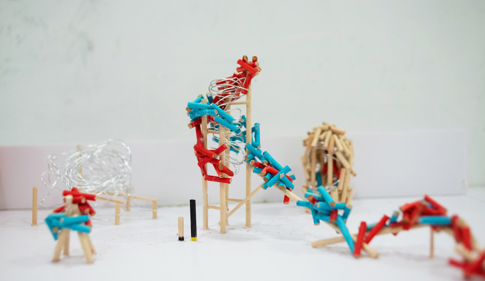 Студенты интенсива Британки построили игровой арт-объект на «Винзаводе»