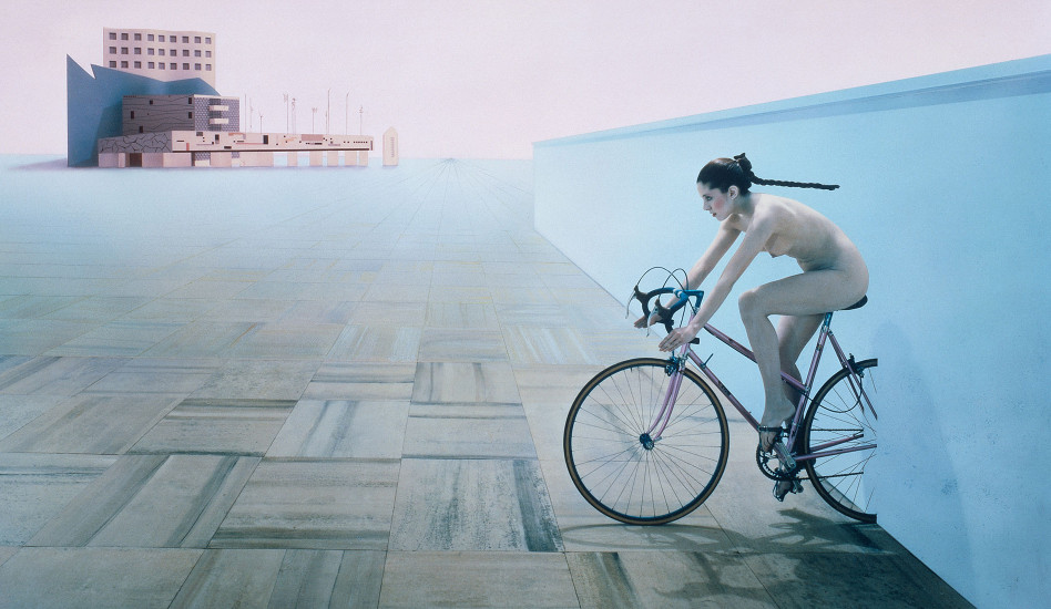 Выставка о велосипедах в галерее Антонио Коломбо