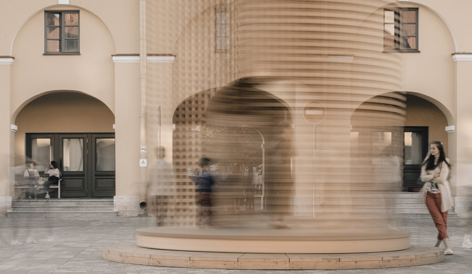 KATARSIS Architects: вращающаяся триумфальная арка в Петербурге