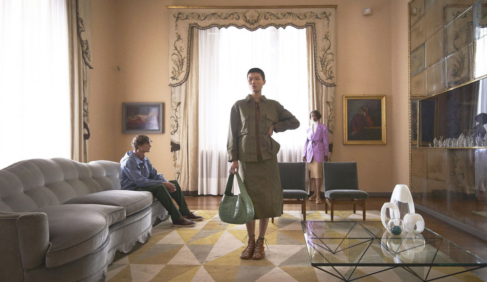 Модный показ в интерьерах виллы Некки