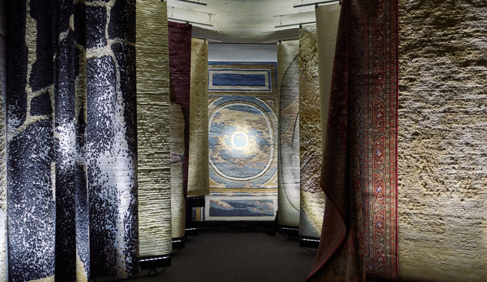 Показ коллекций ковров Art de Vivre в пентхаусе клубного дома LUMIN