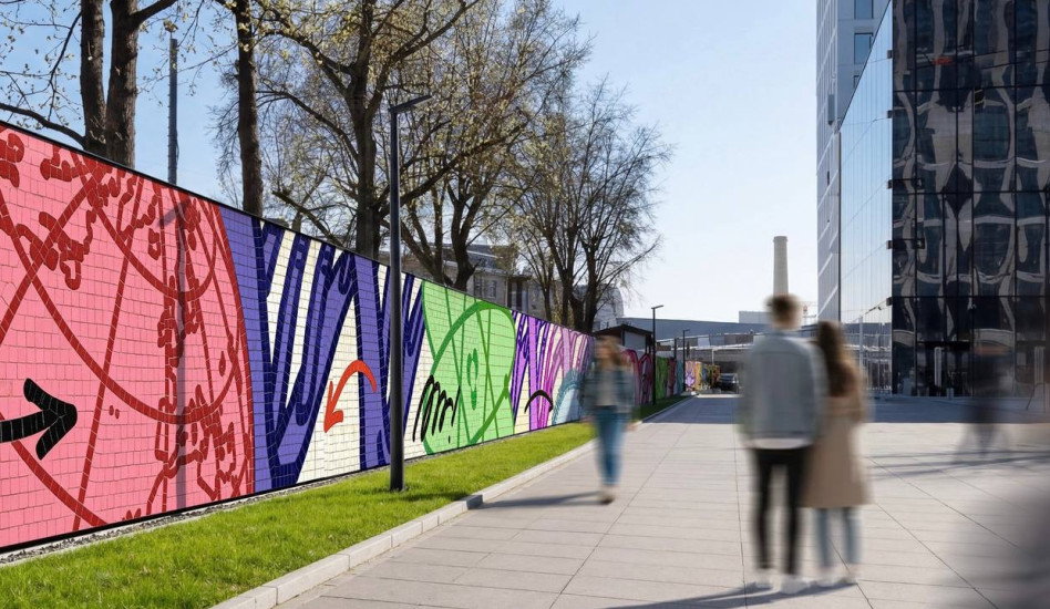 У «Савеловской» появится крупнейшая в стране уличная мозаика от стрит-арт художника Миши Most