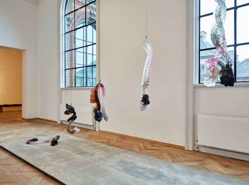 Проект Марии Кошенковой на выставке Charlottenborg Spring Exhibition 2020