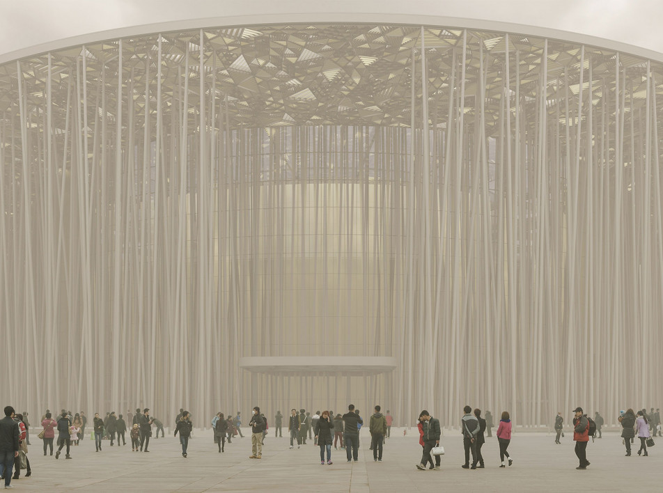 Павильон-лес по проекту Steven Chilton Architects