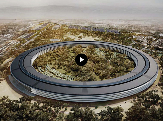 Норман Фостер (Norman Foster): строительство кампуса Apple